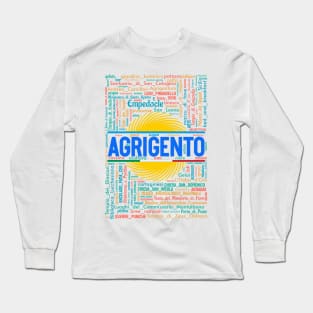 Wordart: Agrigento Long Sleeve T-Shirt